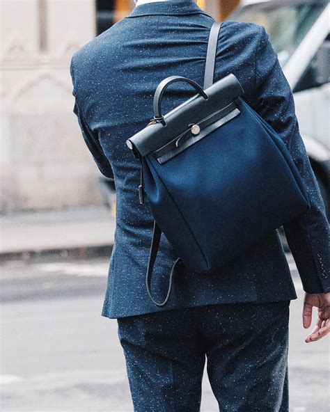 hermes mens backpack|Hermes men's laptop bag.